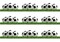 Soccer Edible Image Edible cake border 3 Strips 2.5x10.5 inchs in size